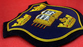Oxford University Blazer Badge Hand Embroidered Bullion and Wire Oxford University Blazer Badge